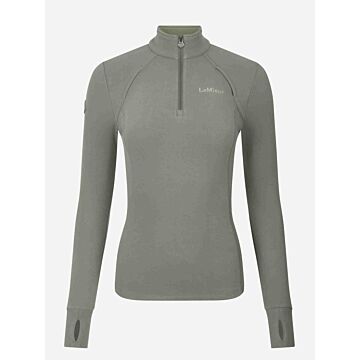 Trui LeMieux Frances Quarter Zip Fleece Rosemary