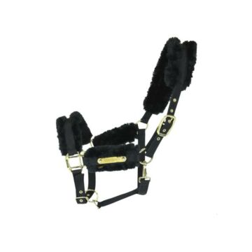 Halster Kentucky Nylon Sheepskin zwart