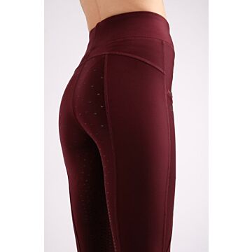 Rijlegging Montar Junior winter pull on Plum