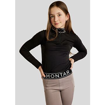Trainingsshirt Montar MoSille Junior Black