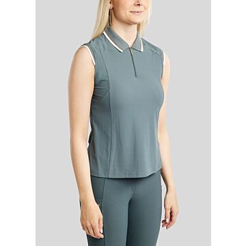 Polo mouwloos Montar MoOttilia Dark Slate