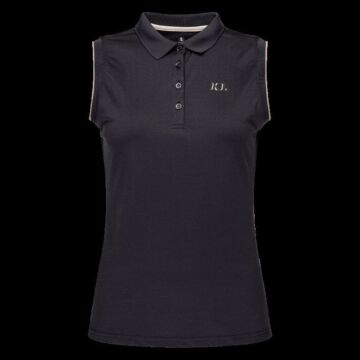 Polo Kingsland Caelina Tec Micro Pique Navy Polo Kingsland Caelina Tec Micro Pique Navy