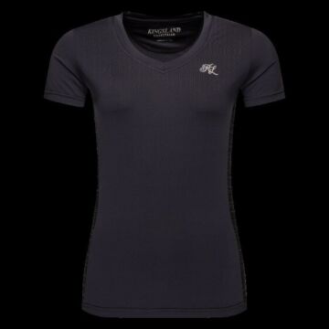 Shirt Kingsland Carla V-Neck Navy Shirt Kingsland Carla V-Neck Navy