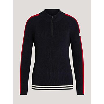 Trui Tommy Hilfiger Carol 1 4 Zip Riding Sweater Desert Sky