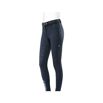 Rijbroek Equiline Donna Fullgrip blauw