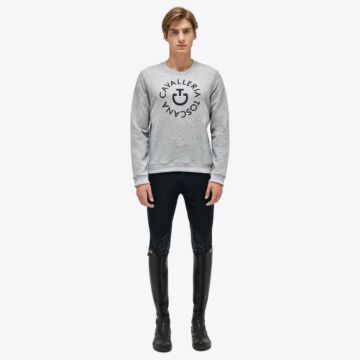 Trui Cavalleria Toscana Pixel Stitch Grijs