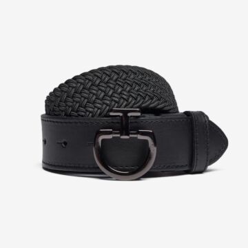 Riem Cavalleria Toscana Elastic Zwart