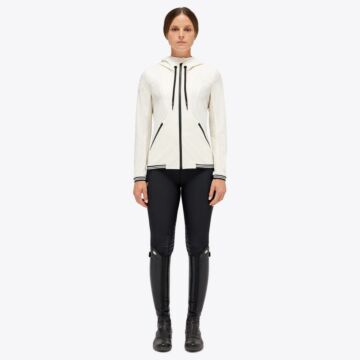 Vest Cavalleria Toscana Perforated Jersey Wit