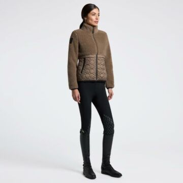 Vest Cavalleria Toscana Teddy Bear Fleece Beige