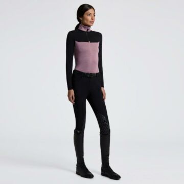 Trainingsshirt Cavalleria Toscana L/S Tech Wool Roze