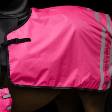Uitrijdeken Imperial Riding Reflective Neon Pink