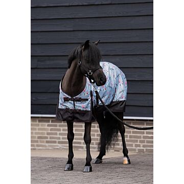 Outdoordeken Imperial Riding Little Champion AOP 100gr Lightblue