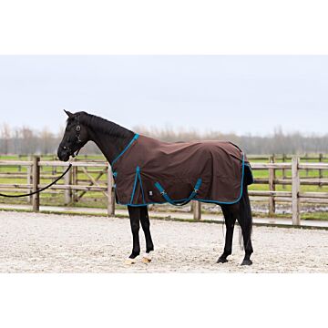Outdoordeken Imperial Riding Limited 100gr met hals Brown