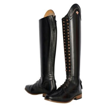 Rijlaarzen Imperial Riding Olania Dressage Black Lack-Rose
