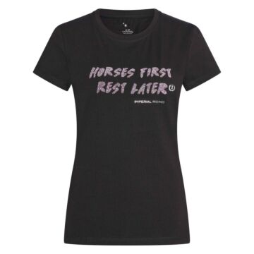 T-shirt Imperial Riding Horses First Black T-shirt Imperial Riding Horses First Black