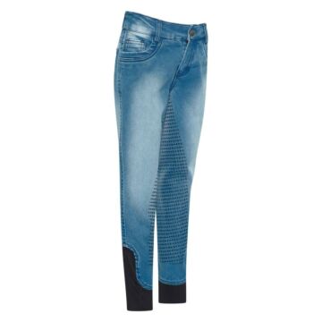 Rijbroek Imperial Riding Donny Lightblue Denim