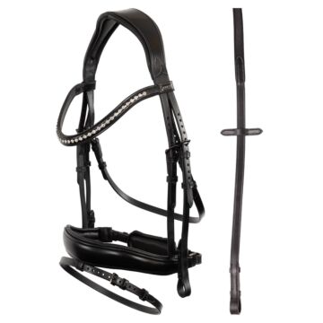 Hoofdstel Anky Pullback Zwart