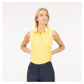 Polo mouwloos Anky Yellow Tale