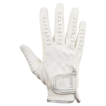 Handschoenen Anky Rhinestone Wit