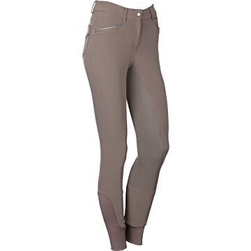 Rijbroek Harry's Horse Denici Cavalli fullgrip Taupe
