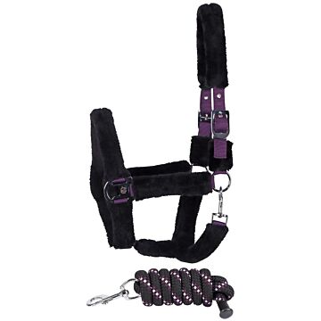 Halsterset Harry's Horse Reine Jet black