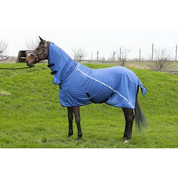 Vliegendeken Harry's Horse Cooler Mesh Pro neck Blauw 