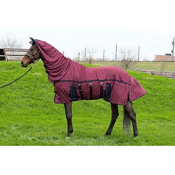 Vliegendeken Harry's Horse Mesh Superior Bordeaux