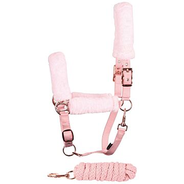 Halsterset Harry's Horse Jochberg Silver Pink
