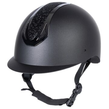 Rijhelm Harry's Horse Pro F2 Matt Crystal Zwart-Zwart