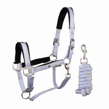 Halster-set EQPRO Precious Lilac Coral