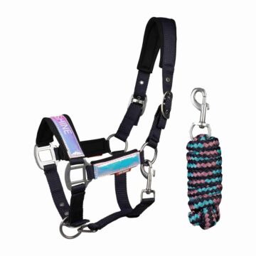 Halster set Red Horse Akira Holografisch