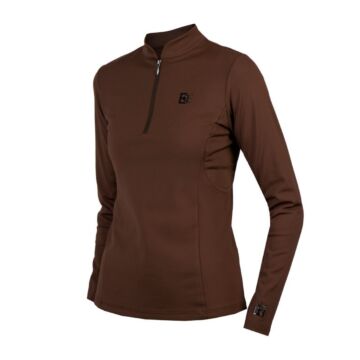 Trainingsshirt EQPRO Gigi Chocolate Trainingsshirt EQPRO Gigi Chocolate
