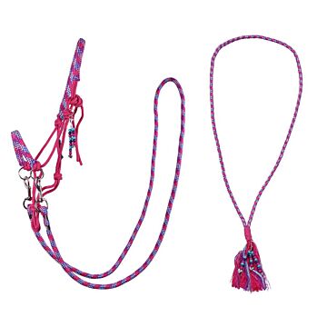 Touwhalster combi QHP Liberty Fuchsia