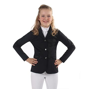 Wedstrijdjasje QHP Juliet Junior Black 