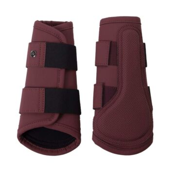 Beenbeschermers QHP Gloss Bordeaux