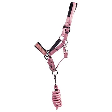 Halsterset QHP Astana Soft pink