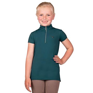 Trainingsshirt QHP Veerle Junior Teal