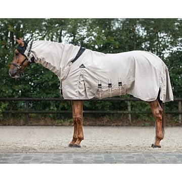 Eczeemdeken QHP Hoodie Beige