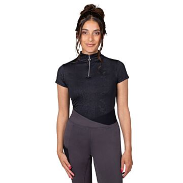 Trainingsshirt QHP Djune Zwart 