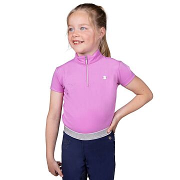 Trainingsshirt QHP Gwenn Junior Roze 