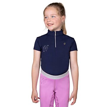 Trainingsshirt QHP Gwenn Junior Navy 