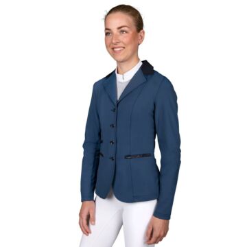 Wedstrijdjasje QHP Juliet Petrol blue 