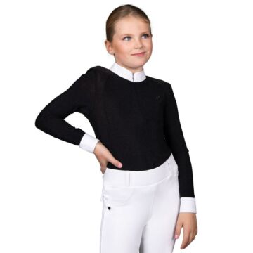 Wedstrijdshirt QHP Juliet Junior Black