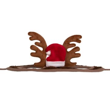 Oornetje QHP Rendier Christmas Red