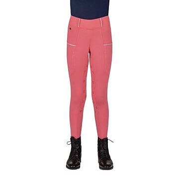 Rijlegging QHP Jaily Junior fullgrip Pink