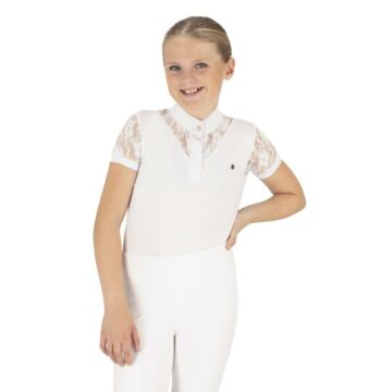 Wedstrijdshirt QHP Sariah Junior White