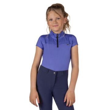 Trainingsshirt QHP Nyomi Junior Purple Sunset 