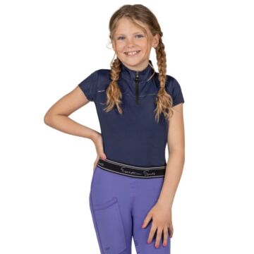 Trainingsshirt QHP Nyomi Junior Navy 