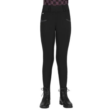 Rijlegging QHP Lize Junior fullgrip Black