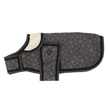 Hondendeken QHP Turnout Collection Grey Reflective